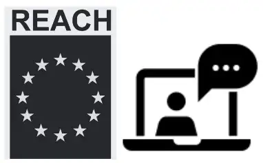 Icon representing REACH training requirement for safe use of polyurethane resins and diisocyanates