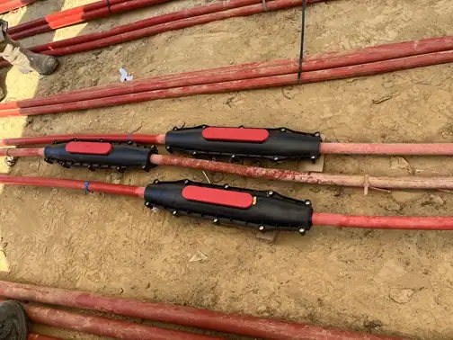 Installatie LoviX R verbindingsmoffen middenspanning