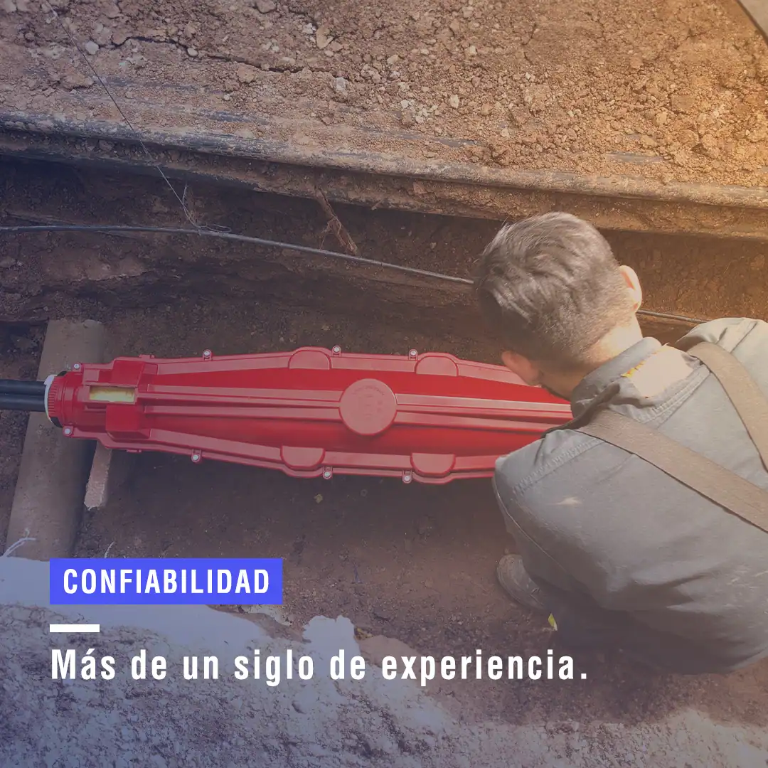 Installatie van kabelmoffen in Buenos Aires met toepassing van Buenos Aires kabelmoffen in middenspanningsnetwerk onder praktijkomstandigheden