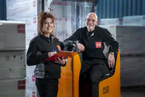 Collaboratori della logistica di Lovink Enertech