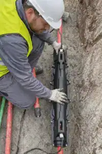 Moffen voor kabel overgang