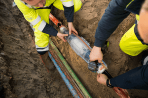 Installatie van een kabelmof
