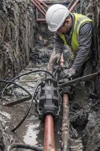 Underground cable joint in trench important for Cable joints for Waterlogged areas