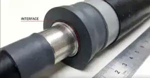 Material interface inside MV Joint 11-kV - 33kV